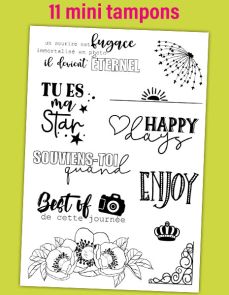 11 tampons MINI AZZA en PROMO