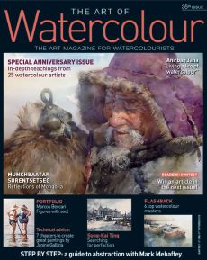 The Art of Watercolour magazine 35th issue - PRINT Edition