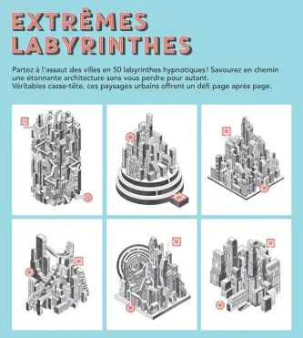 Ugin's Labyrinth 4枚セット Extrêmes labyrinthes - 50 labyrinthes pour se perdre en ville