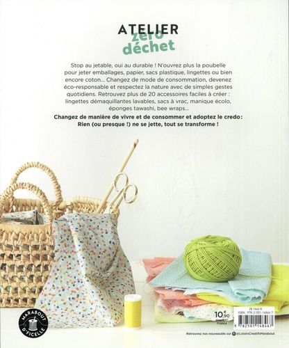 Atelier zéro déchet de 20 projets DIY pour réduire ses déchets