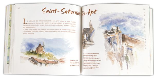 La Provence Et Ses Villages Carnet Pratique De Dessin Et Aquarelle - 