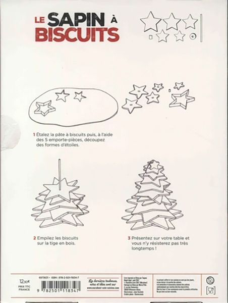 Emporte-pièces Noël assortis (x7) biscuits et sablés