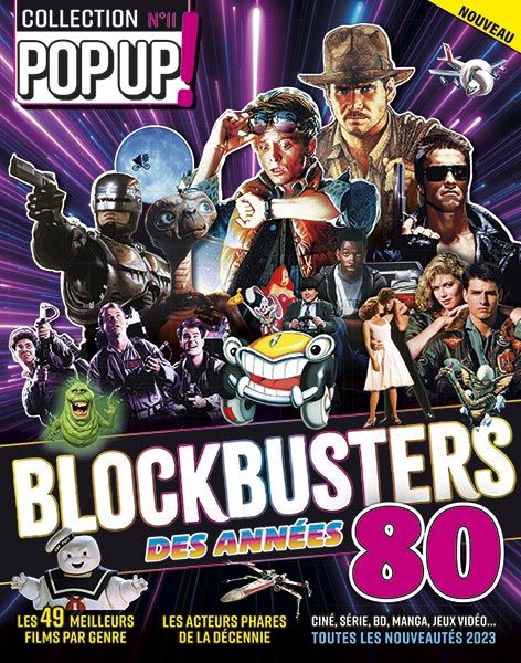 BLOCKBUSTERS des années 80 - Collection Pop Up n°11