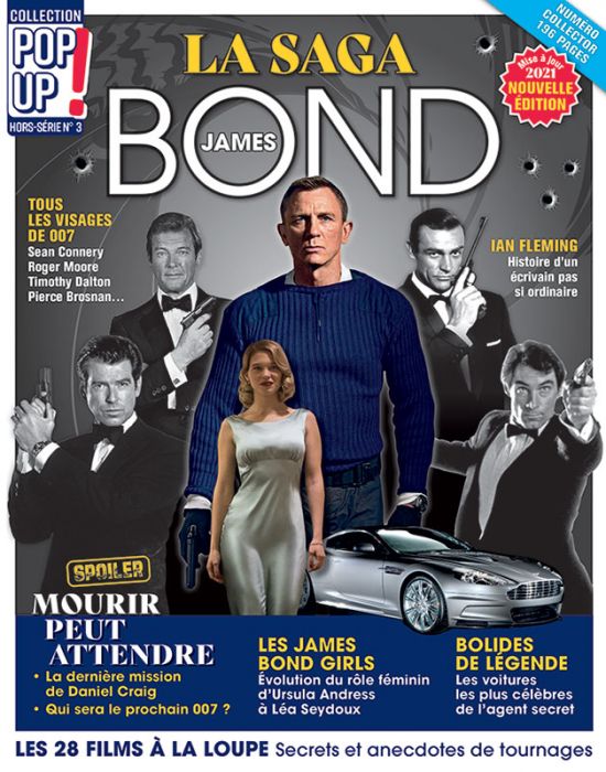 La saga JAMES BOND - Nouvelle édition, Collection Pop Up