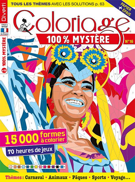 100 coloriages anti-stress - Magazine Coloriage Bien-être n°10 - Achat  livre divertistore.com