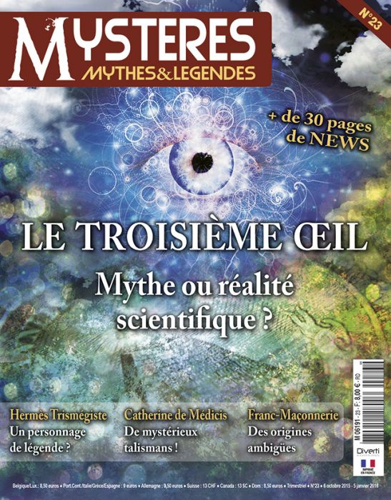 Mystères Mythes Et Legendes N23 Le Troisième Oeil - 