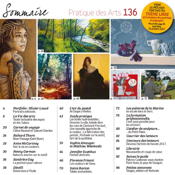 Pratique Des Arts Numéro 136 Aquarelle Pastel Acrylique Huile - 